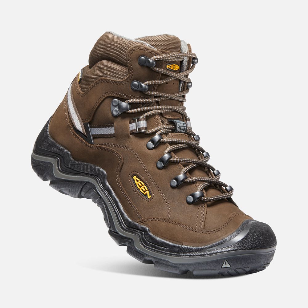 Bottes de Randonnée Keen Homme Marron | Durand Ii Mid Wp Wide | QNOHV-6283